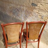 Pair of Art Nouveau Thonet chairs