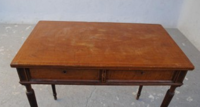 Office Lady Louis XVI marquetry style