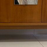 Armoire vintage pieds compas