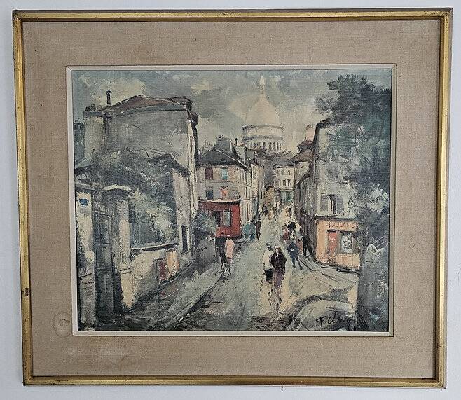 Montmartre Street - François Claver