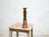 Vintage candle holder in pyrite stoneware