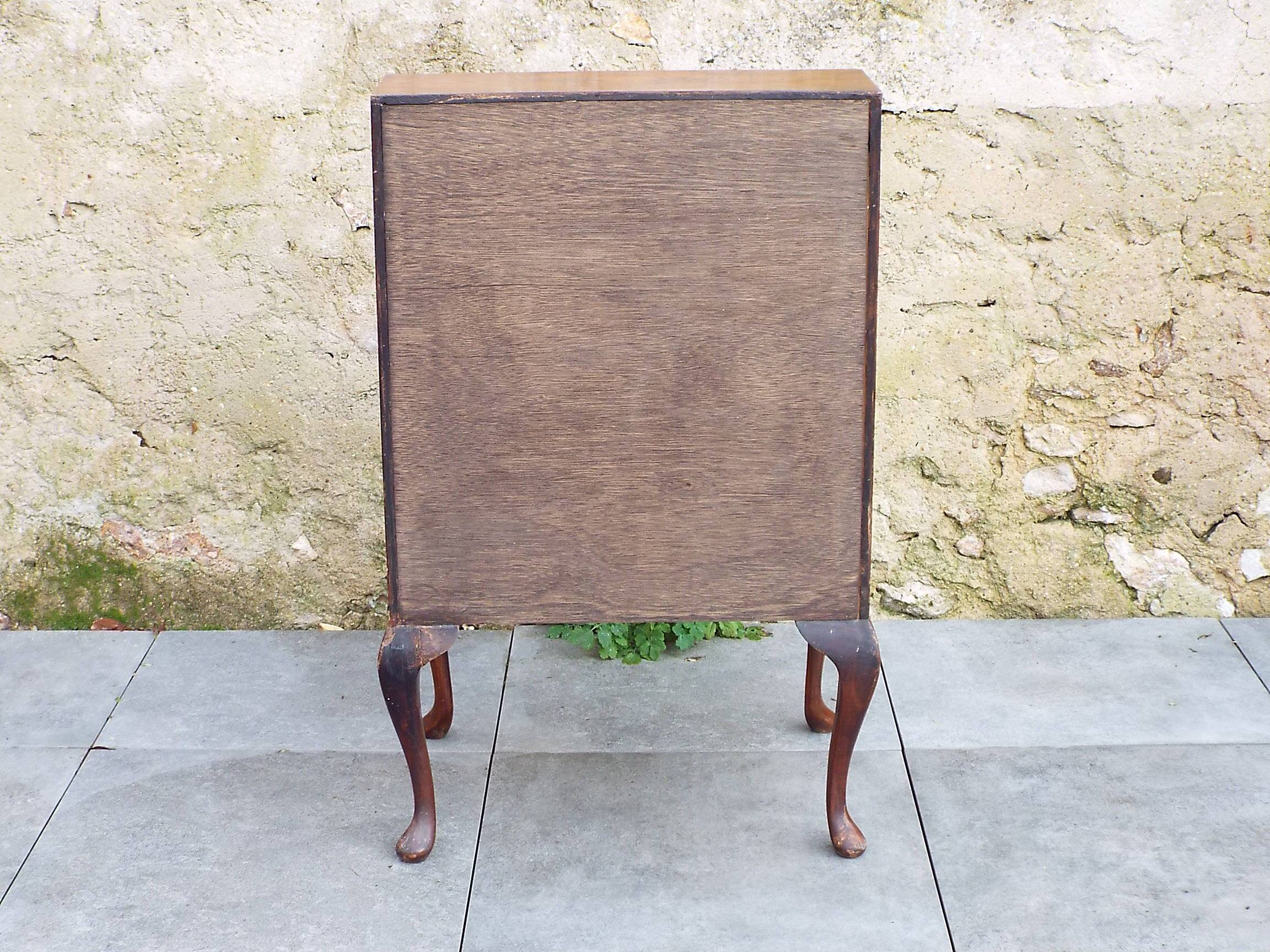 Secrétaire commode Style Queen Anne