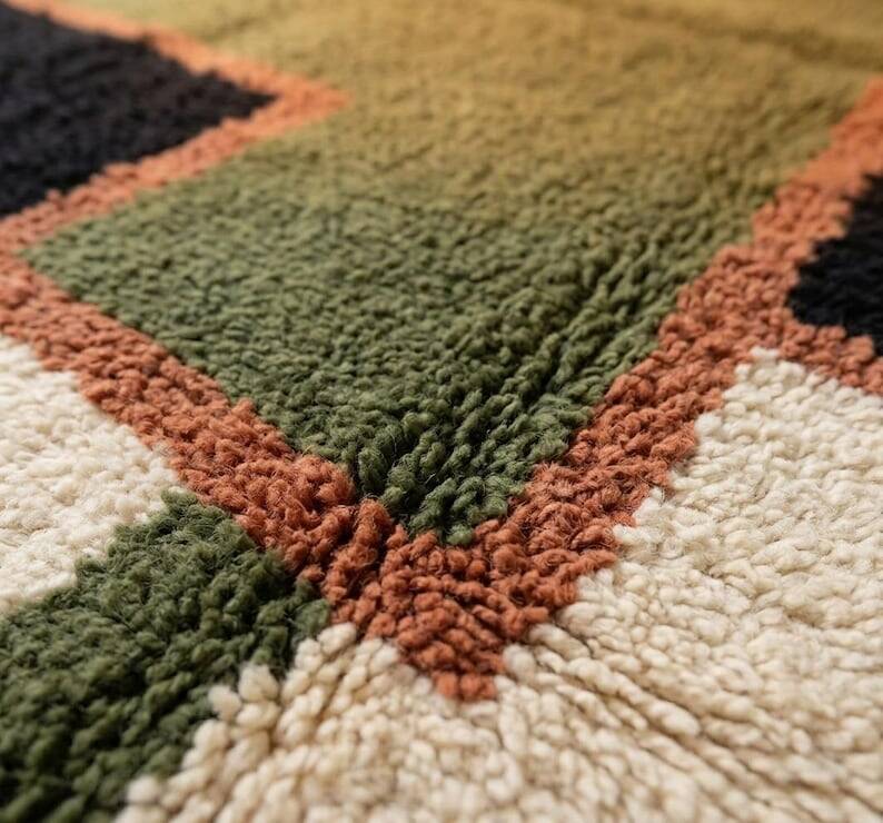 Tapis marocain authentique – Artisanat des montagnes de l’Atlas 250cmx150cm