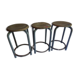 Vintage workshop stools