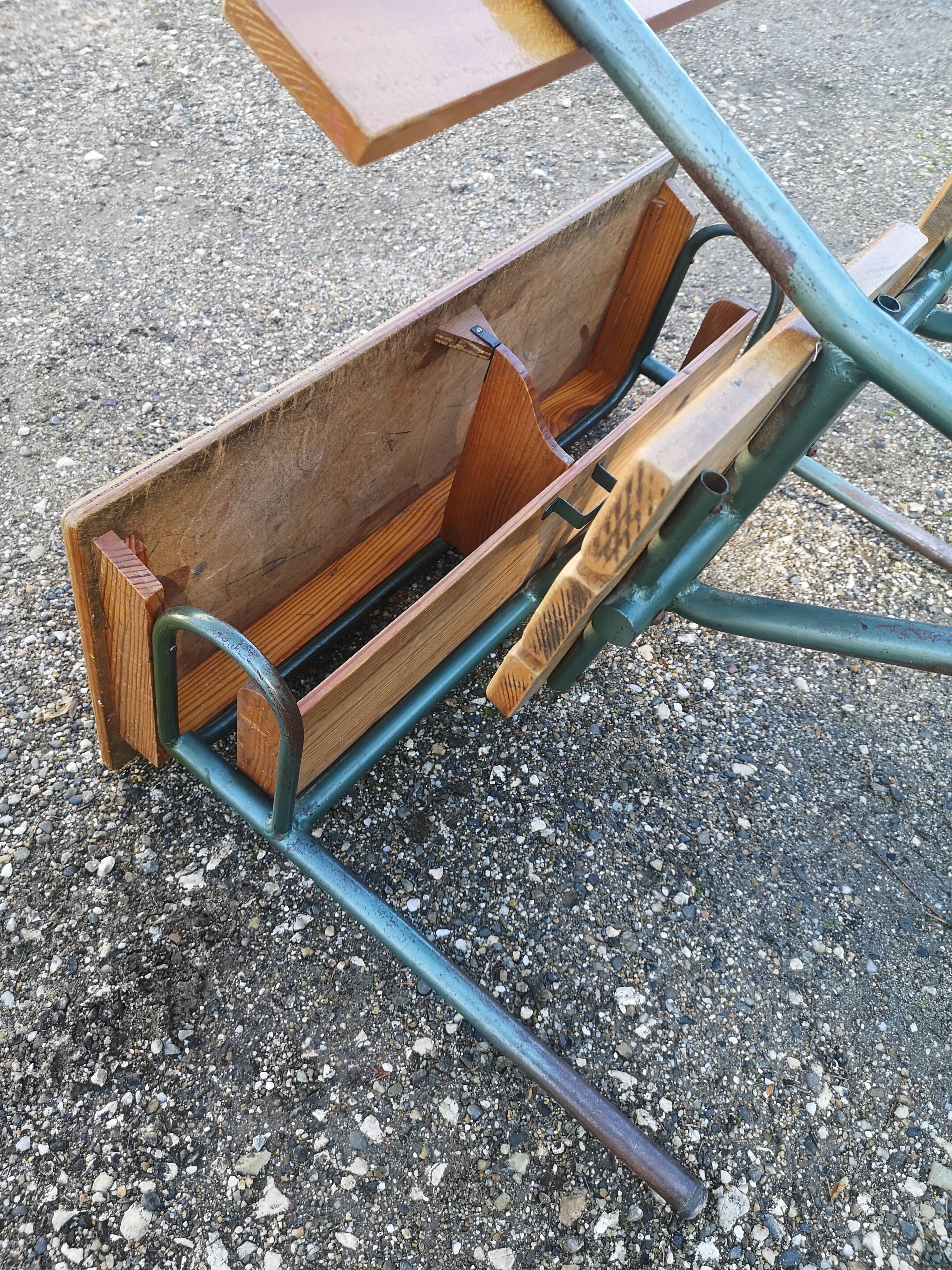 Vintage school desk