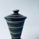 Glazed earthenware pottery