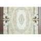 Vintage Turkish Oushak Handmade Wool Cotton Beige Area Rug 117x219