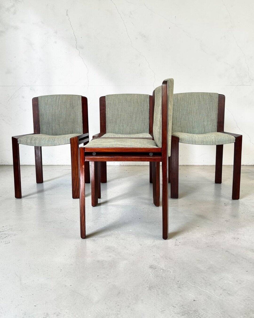 4 Chaises de Joe Colombo x Pozzi Mod.300 1970