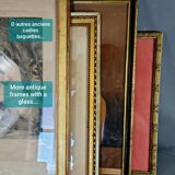 Frame style Louis XIV gilded stucco wood 57x45 cm, leaf 47,5x36 cm SB