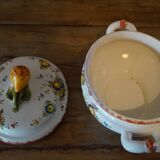 Italian ceramic soup tureen