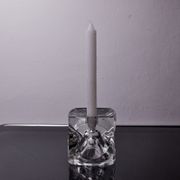 Ice cube candlesticks by Peill & Putzler, Germany, 1970