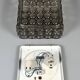 60s 70s Ceiling Lamp Plafoniere Glashütte Limburg Germany Glass & Metal