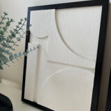 Diptych 3D abstract relief