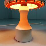 Set of 2 rattan table lamps, 1960’s