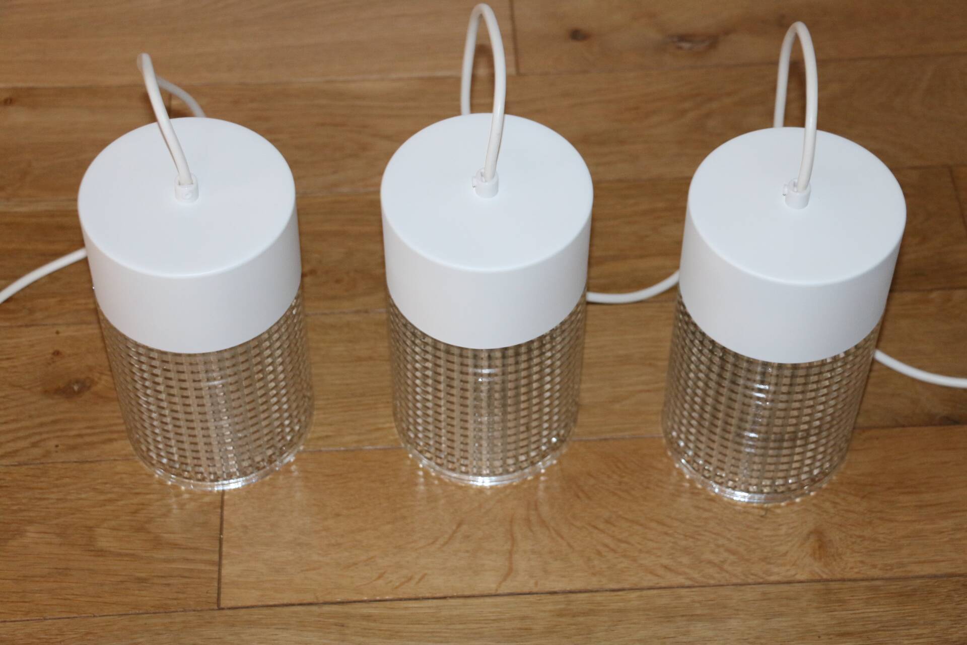 3 Philips portable lamps / pendant lights 1960
