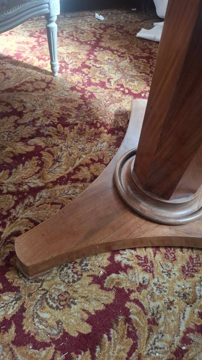 Empire mahogany gueridon