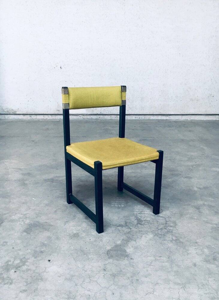 Mid-Century Modern Dining Chair Set by J. Batenburg for Mi, Belgium 1969, Set of 6