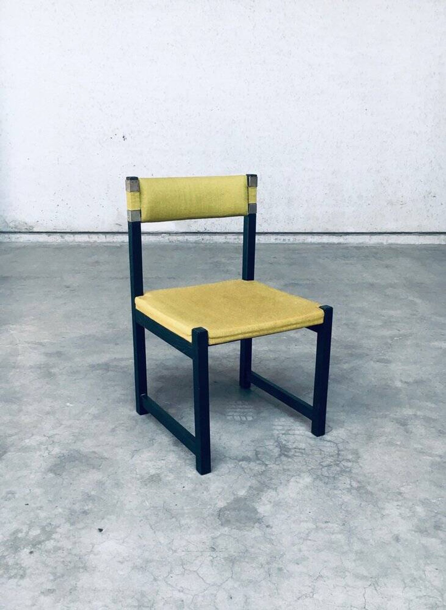 Mid-Century Modern Dining Chair Set by J. Batenburg for Mi, Belgium 1969, Set of 6
