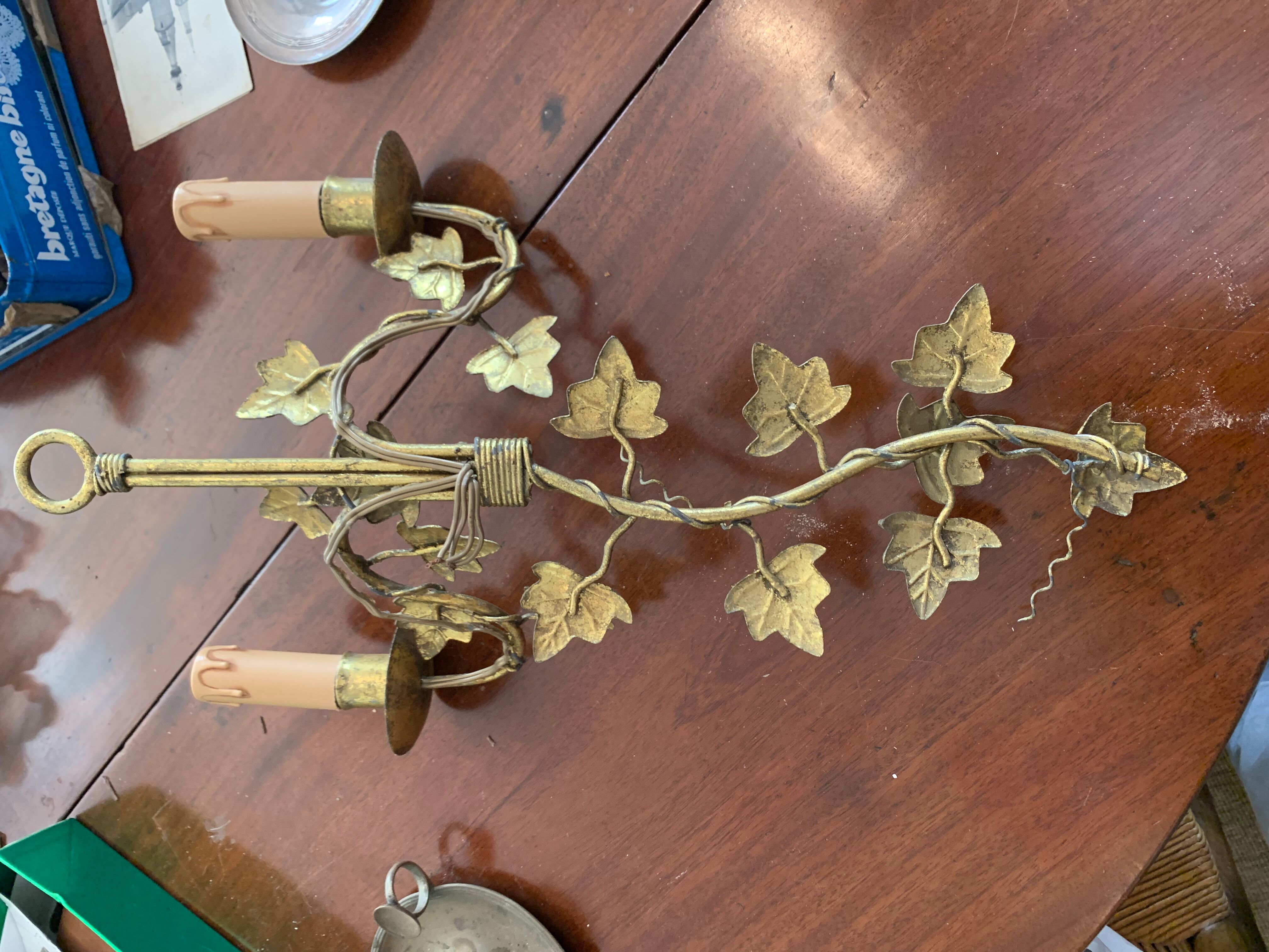 Pair of wall lamps