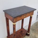 Empire Console in Mahogany and Bronze 19th