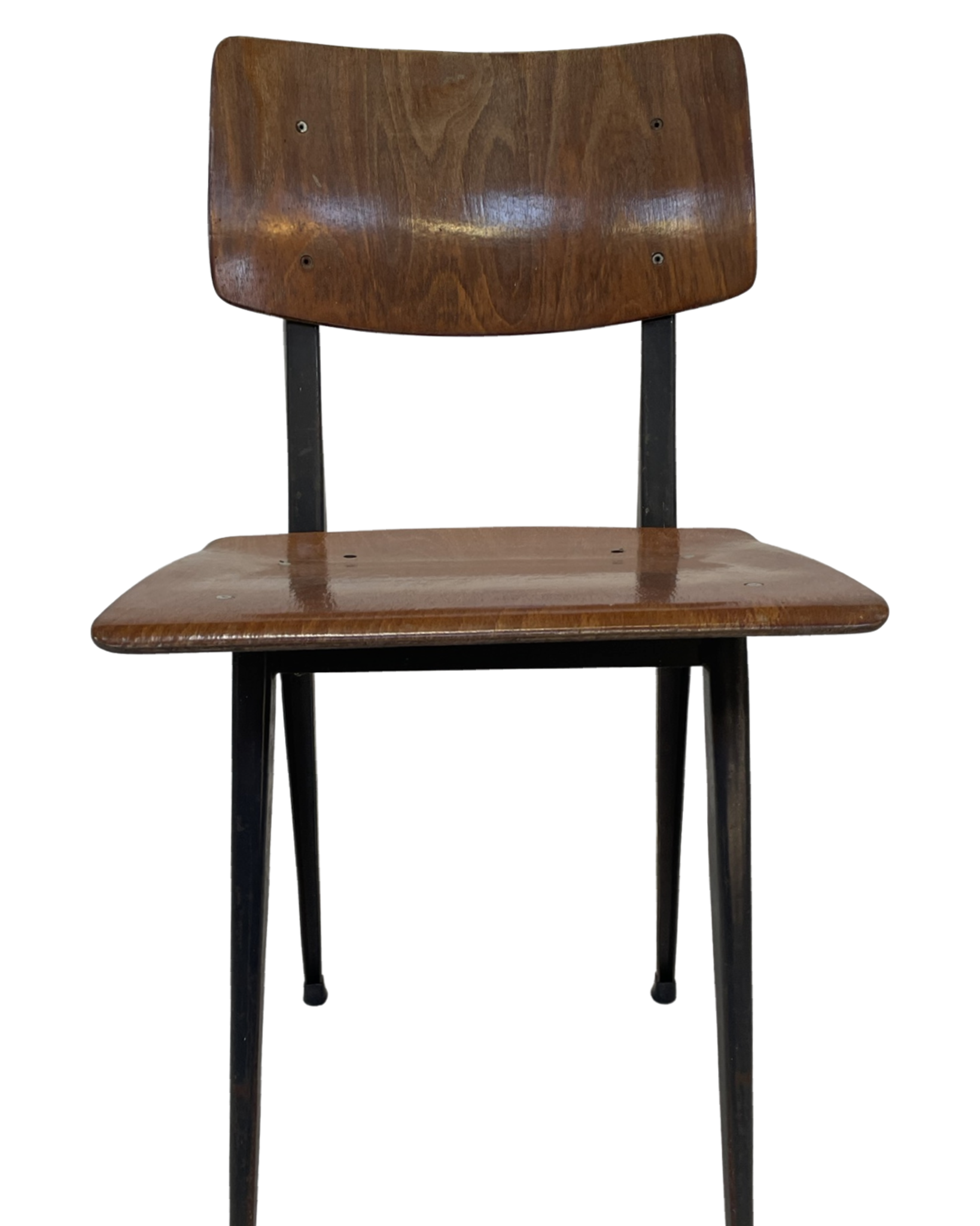 Vintage Marko Holland school chair minimalist 60