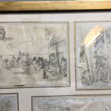 Decorative Collection Of C18th Sketches