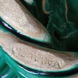 Vallauris woven ceramic fruit bowl