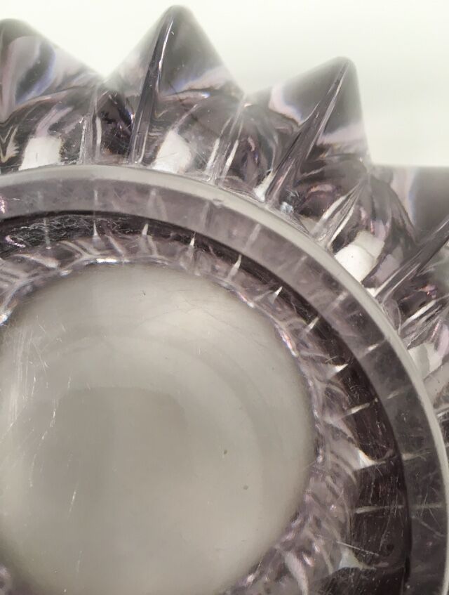 P. D'Avesn purple crystal cup