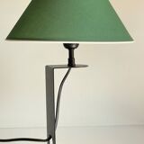 Steel and fabric lamp by madura