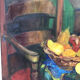 Tableau "Le fauteuil et les poires"