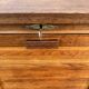 Bureau de notaire, meuble de métier, bois, vintage, début XXème.