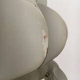 White metal pendant lamp from the mid-century by H. Zender for Temde.