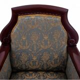 A pair of armchairs, Northern Europe, circa 1870.