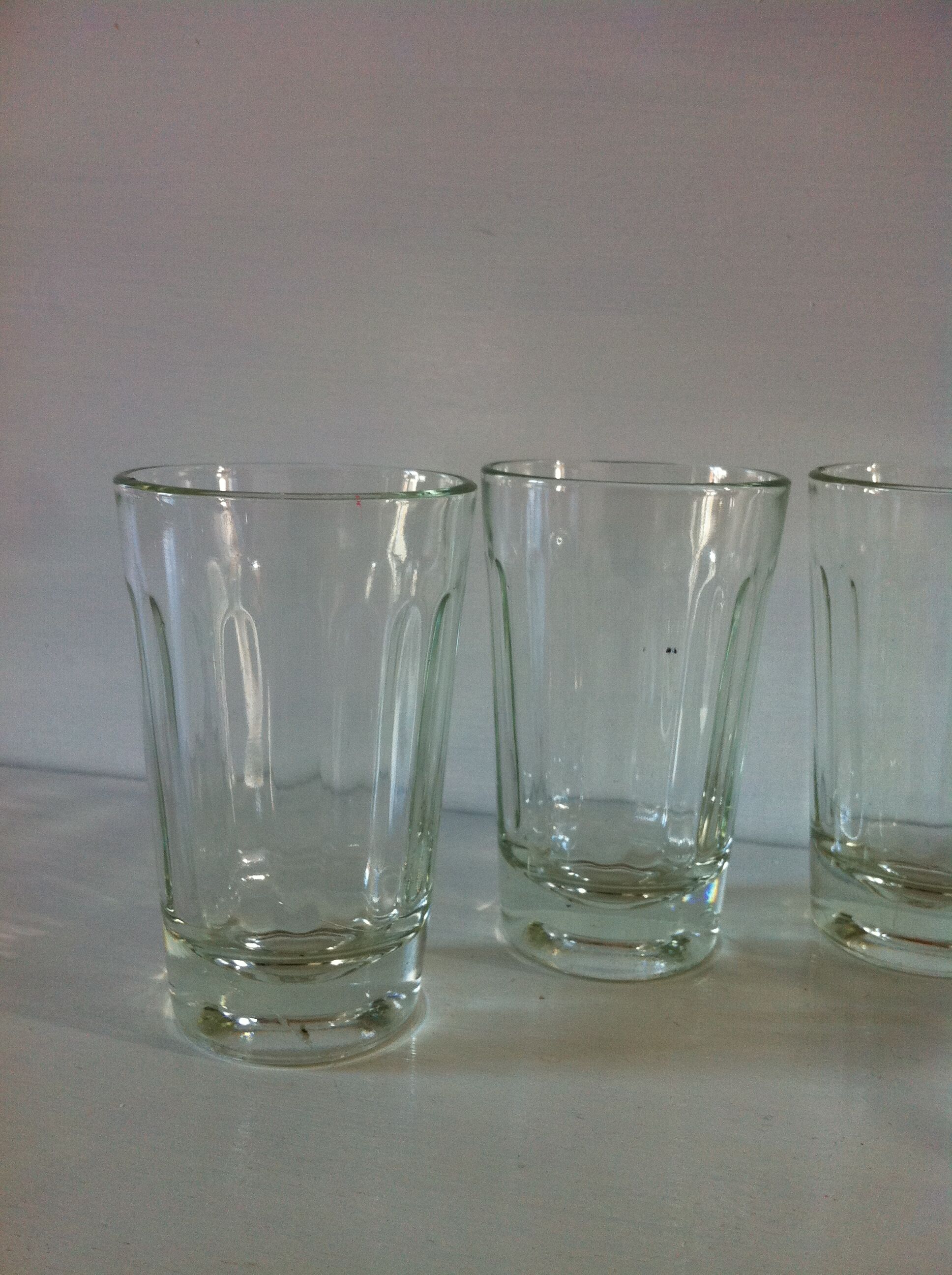 Bistro art deco glass series