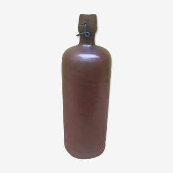 Old brown sandstone bottle early 20th century