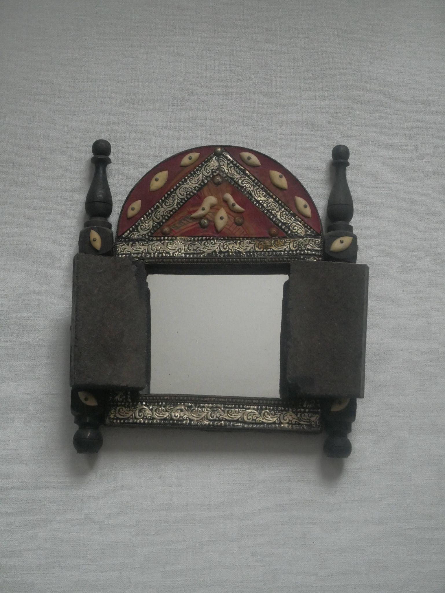 Moroccan handcrafted mirror tribal ethnic decoration handcrafted Moroccan door