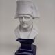 Bust in biscuit and porcelain of Napoleon 1st. mnp, limoges