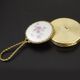 French Limoges porcelain pocket mirror