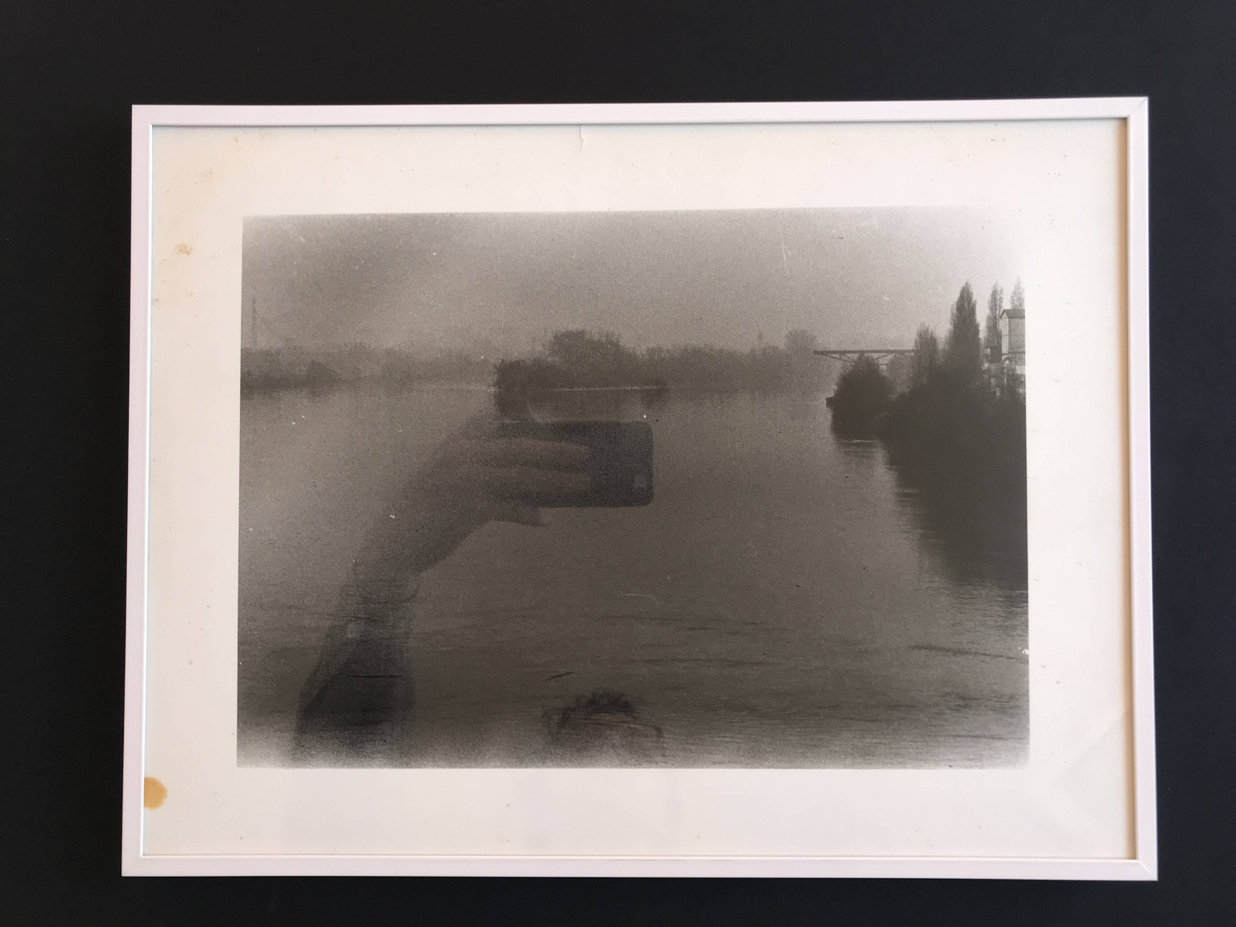 Rosine nusimovici, untitled (river), c 1980. black and white silver print
