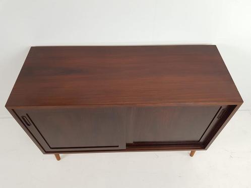 Danish vintage furniture with rosewood sliding doors Hundevad