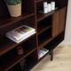 Rosewood bookcase, Danish design, 1970s, production: Farsø Møbelfabrik