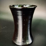 Black vintage vase, 1970