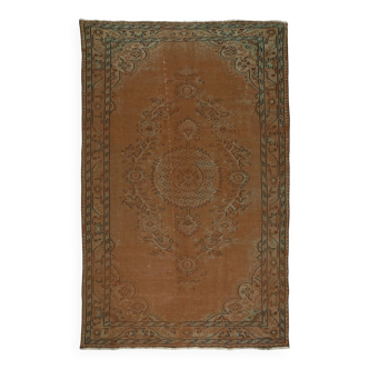 Tapis turc anatolien vintage fait main 283 cm x 175 cm