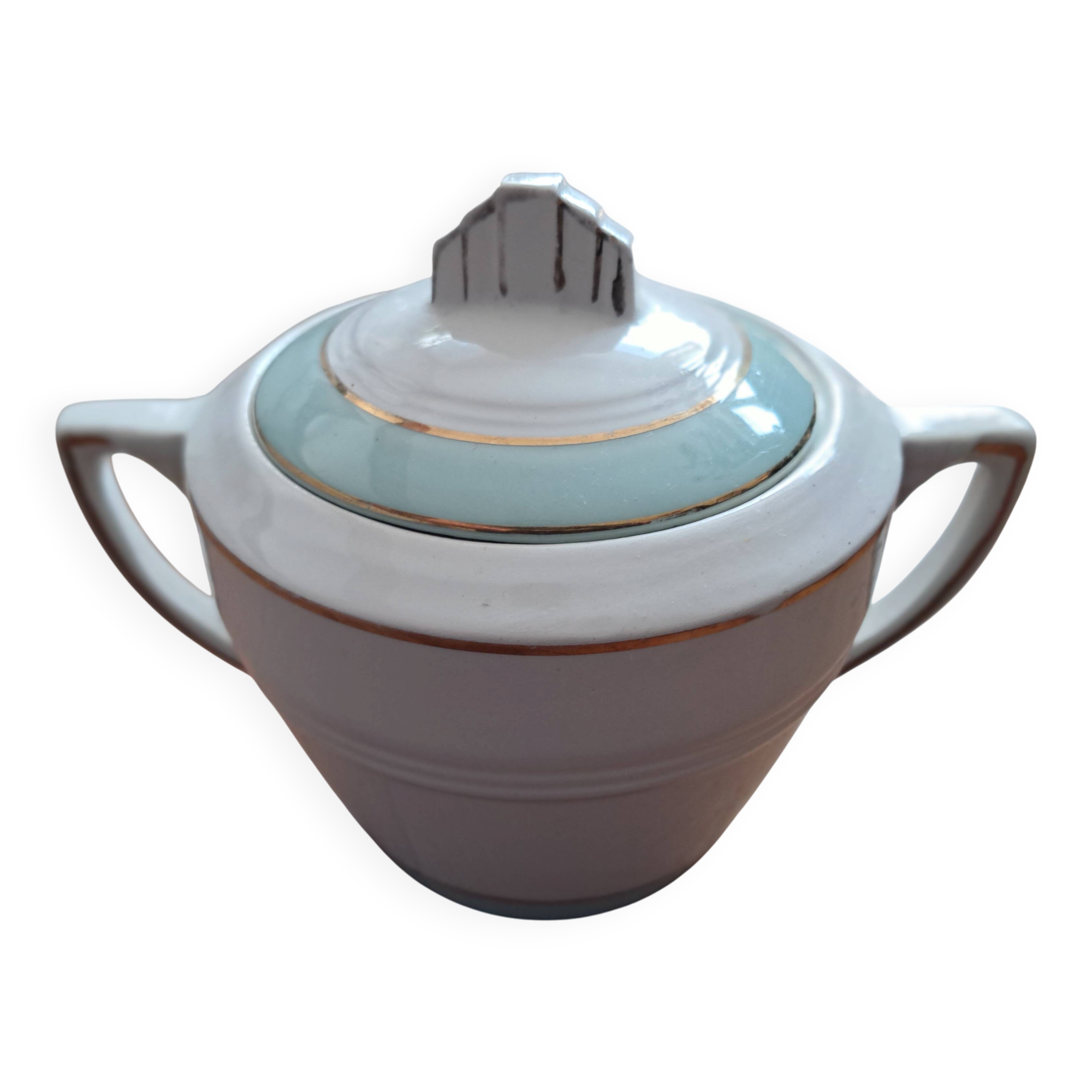 Art Deco ceramic Ceranord Saint Amand model Blois