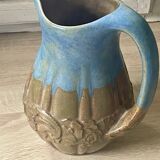 stoneware pitcher signed L.Lourioux circa 1910