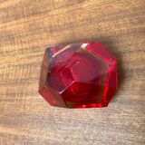 Vintage Italian Sommerso glass candlestick or ashtray