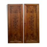 Ancienne paire de portes armoire
