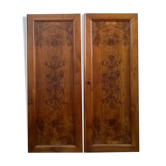 Ancienne paire de portes armoire