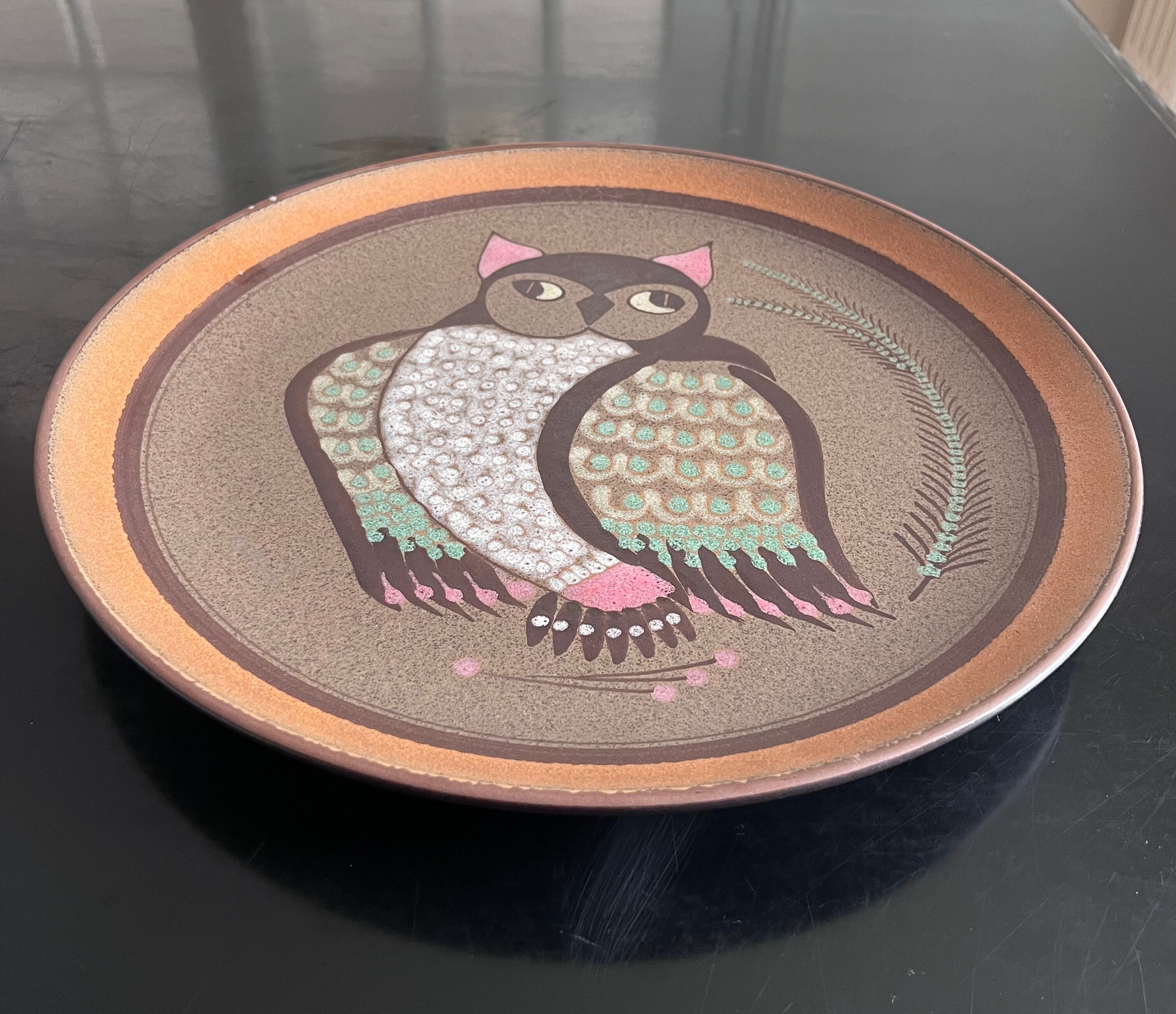 Great owl dish