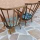 Pair of Baumann fan lounge chairs vintage 1965